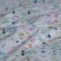 Preview: Baumwolljersey Blüten allover pastell bunt – FVJ